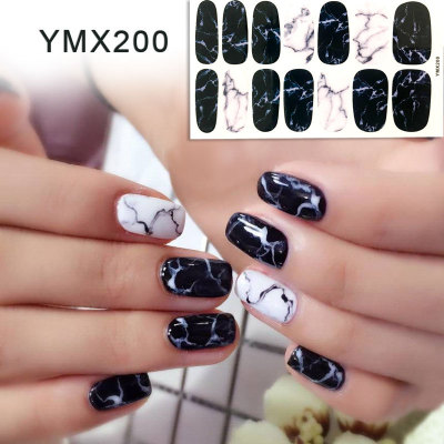 新品Lamemoria Beauty DIY Nail PatDch Self Adhesive Nail Wrap