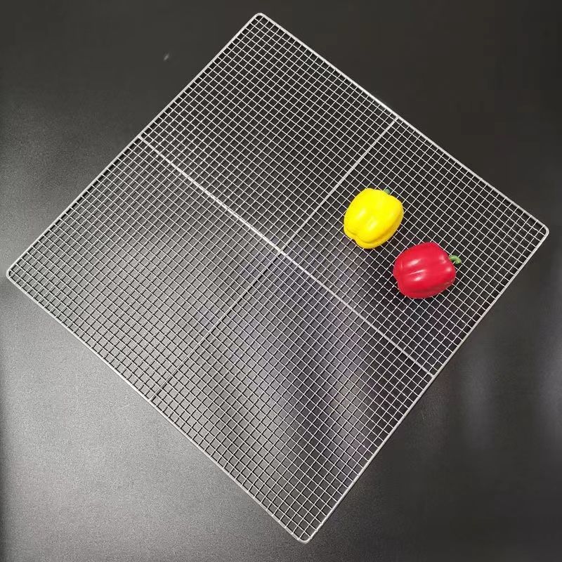 极速长方形烧烤网淋o油油炸网烧烤架网烤箱网晾晒网一次性烧烤网