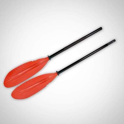 极速玻璃钢窄叶皮划艇船桨划桨双头桨H分段双节折叠桨超轻桨静音