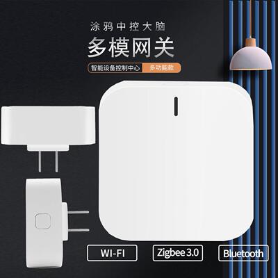 涂鸦无线 线网关插座式zibee3.0/蓝牙5.0多模二合一国标/美/英/欧