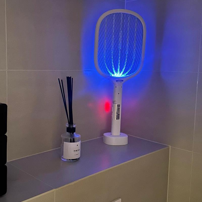 电蚊拍长杆露营食堂杀蚊子高效灭蚊拍厕所宝宝悬挂式灭蚊激光神器