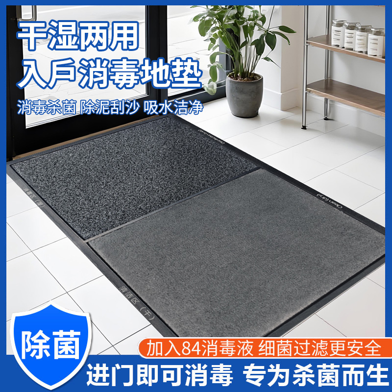 入户消毒地垫干湿两用消毒除尘
