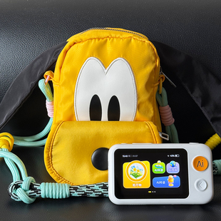 适配噜咔博士相机背包立体卡通小狗儿童可爱男童女孩斜挎单肩包