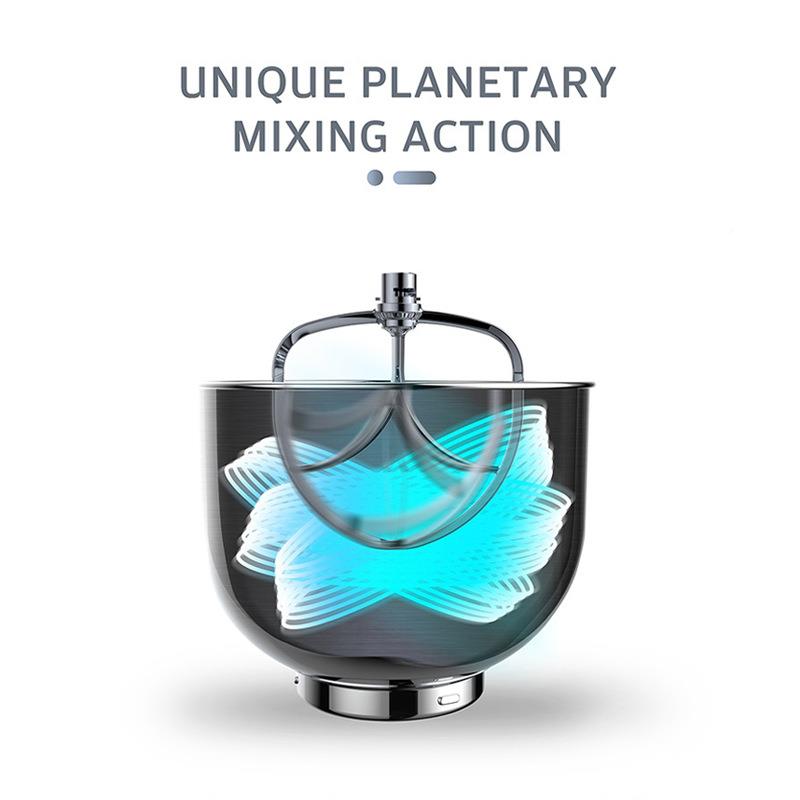 DKM3057S丹松 7L家用130拌0W功率8档调速房大容厨量搅和面器厨P师