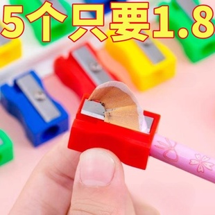卷笔刀学生儿童转笔刀手摇削笔器小型铅笔刀迷你彩色削笔刀