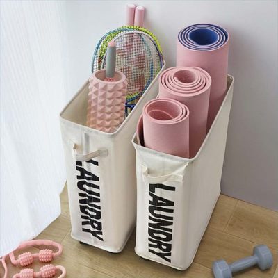 带收纳篮神器械健身运动架子瑜伽垫器材器整理筐家用小夹缝置轮放