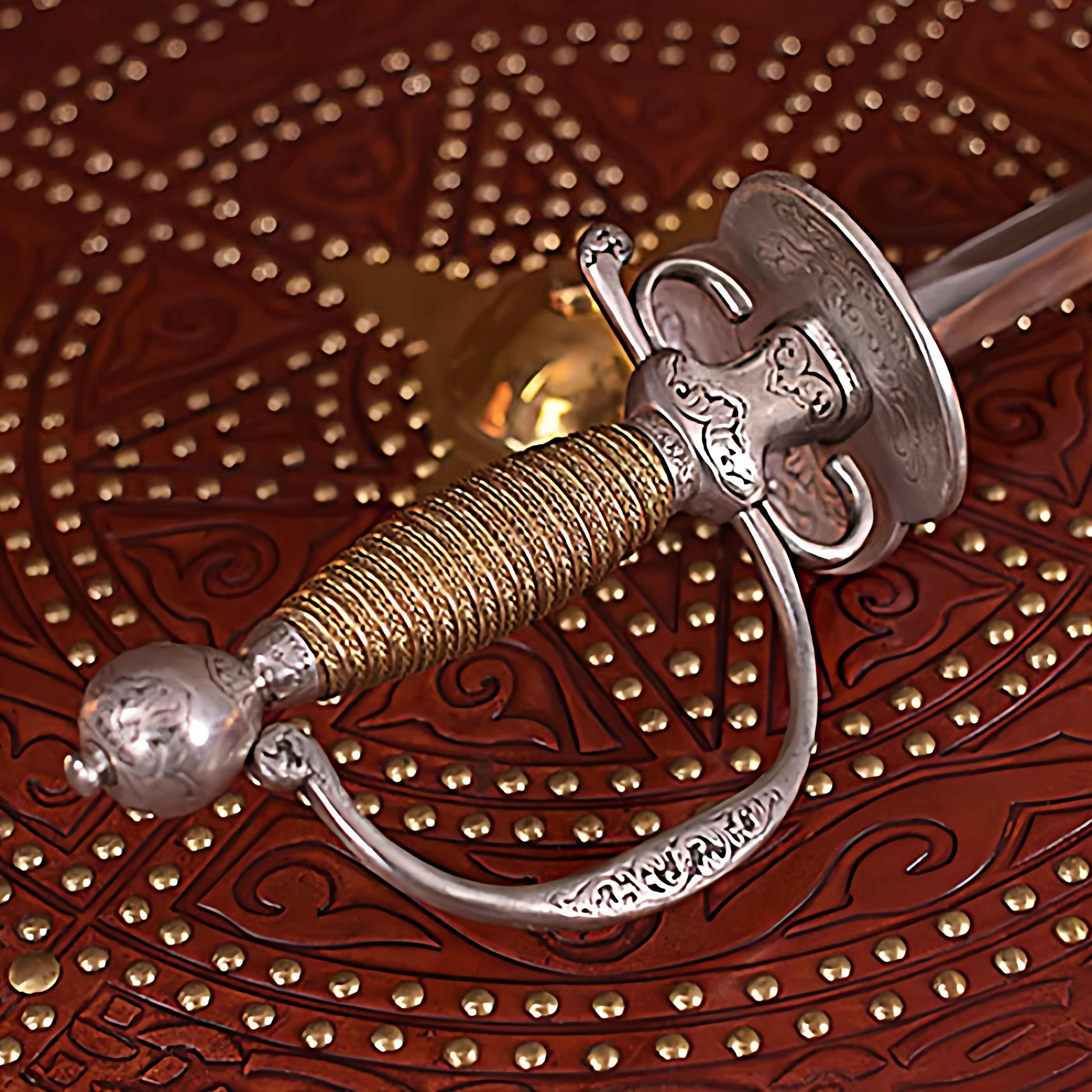 刀剑历史复原欧洲剑兵击钢剑HEMA