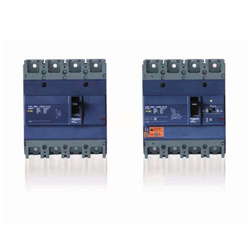 供应 4P 100A塑壳断路器 EZD100E4100N 固定式EZD100E 100A 4P3T