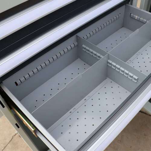 powerway/博途移动型工具柜多功能工具车抽屉分隔