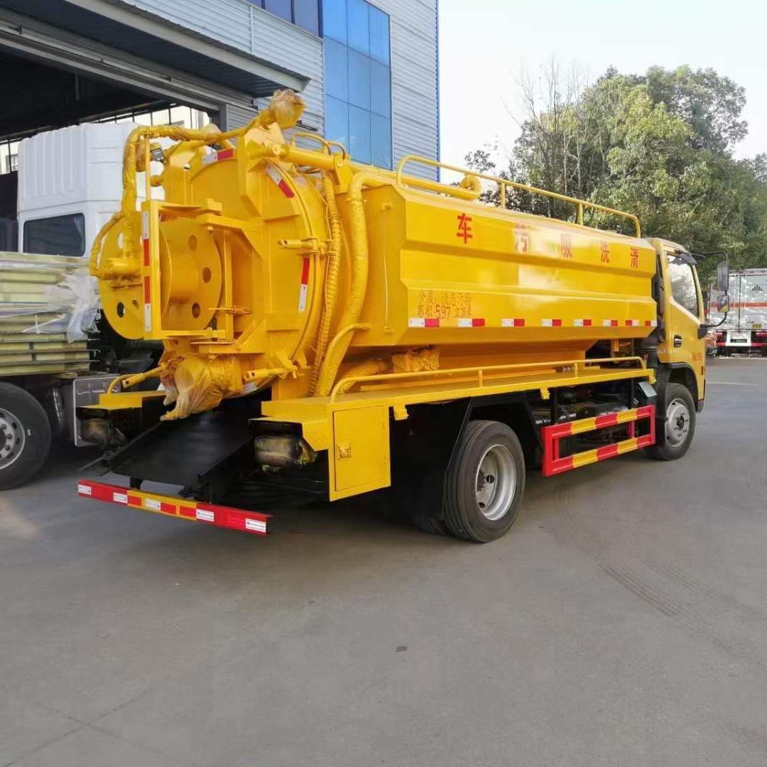 国六15方吸污车吸粪车 东风大多利卡12.5方清洗吸污车可按揭上户