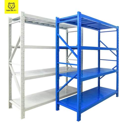 虎一家具仓储货架置物架库房仓库家用展示储物铁架子中型200KG/层