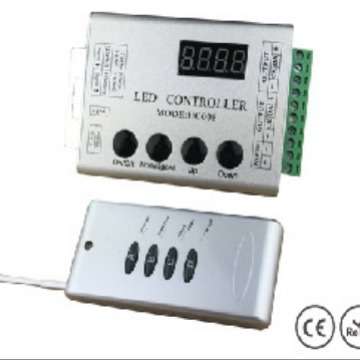 HC008 1903铝壳控制器 LED全彩2811灯条 SPI幻彩同步 厂家直销