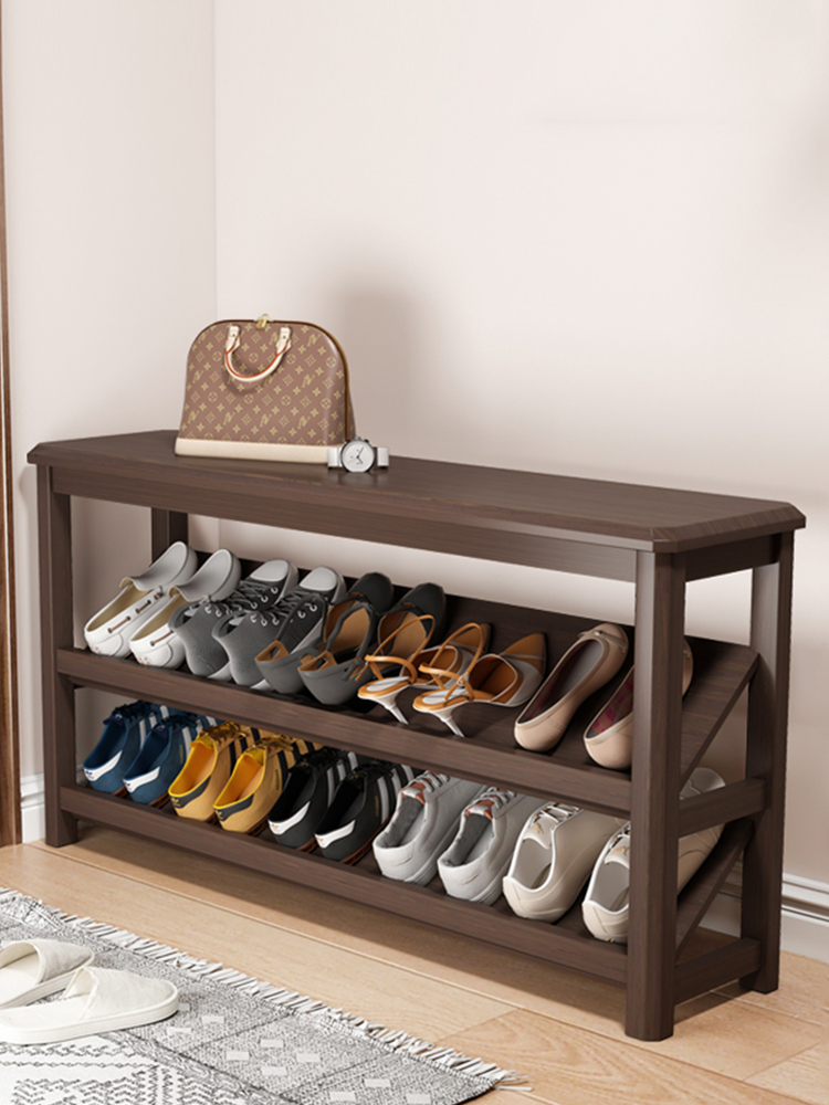 入户换鞋凳极窄新款家用进门口超薄25cm鞋柜小尺寸穿鞋凳整装可坐