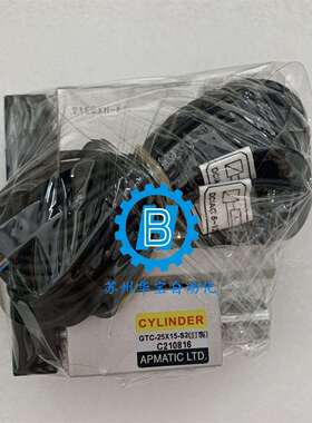 新洲气缸GTA25*10-M-C各零件名称标准气缸规格尺寸详细图