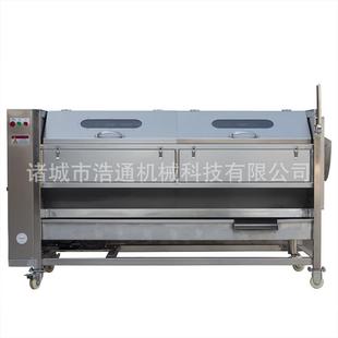 土豆生姜去皮機(jī) 浩通機(jī)械現(xiàn)貨供應(yīng)毛刷清洗機(jī) 毛輥清洗機(jī)優(yōu)惠價(jià)
