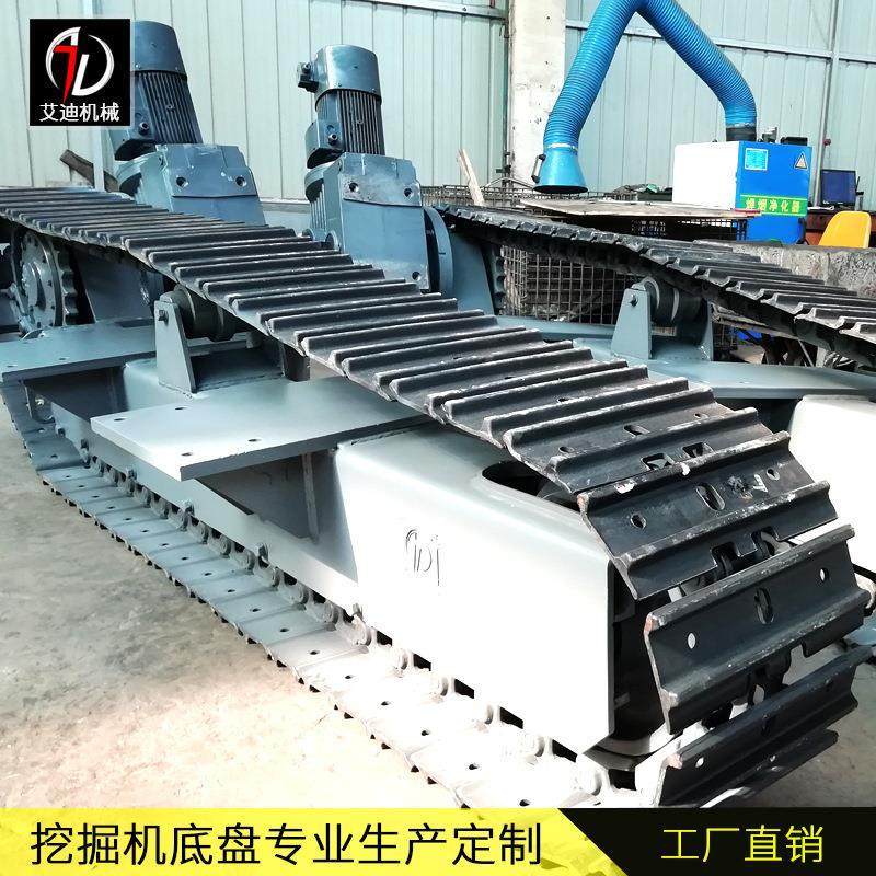 生产单独履带底盘 1.6米长橡胶履带底盘 承重1吨 济宁直发