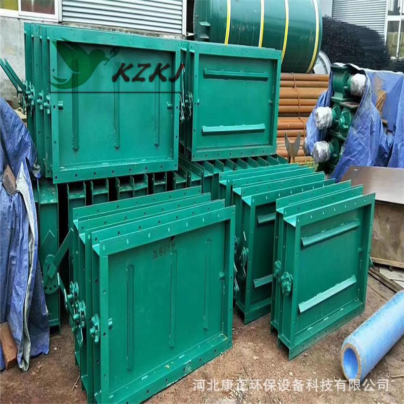 多轴百叶阀手动镀锌通风蝶阀400型冷风阀风道烟道风门除尘风阀