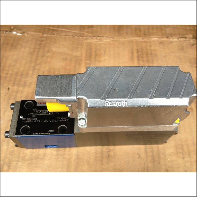 力士乐液压比例方向阀0811404613 4WRPEH6C4B04L-20/G24K0/A1M