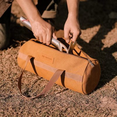 风工具配件帐篷收纳袋绳手提地钉野营地钉露营圆筒包收纳包户外包