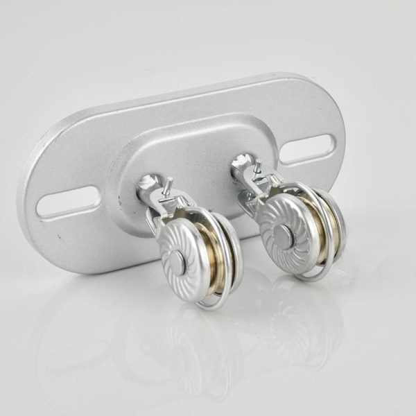 配件轮器晾U绳向滑轮B转滑轮通用阳万向转衣架晾台角衣室内滑轮J