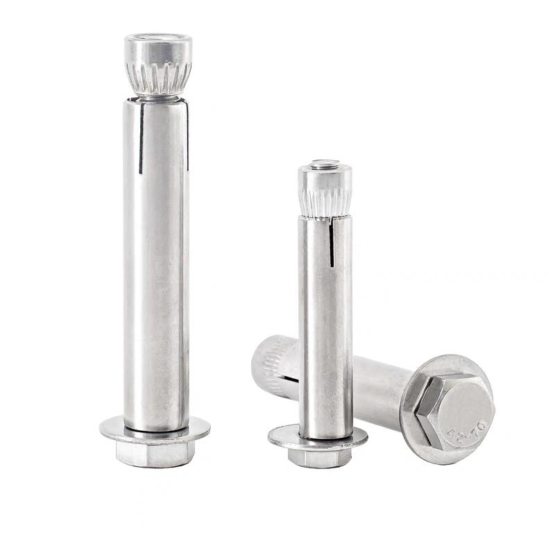 304/201不锈钢内置式膨胀螺丝外六角内蓬胀螺丝内爆炸M6M8M10M12