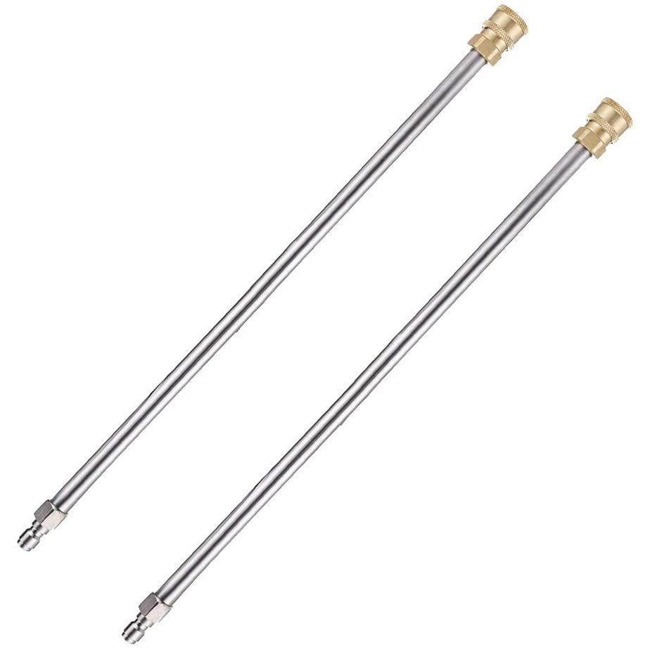 高压水枪加长杆快插39cm不锈钢延长杆1/4公母头快速连接加长棒,3C数码配件,USB多功能数码宝,淘宝优惠券,粉丝福利购,淘宝优惠卷