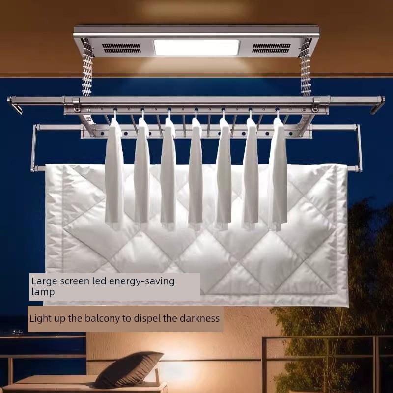 智能电动晾衣架政府补贴室内阳台家用小爱智能晾衣架多功能晾衣杆