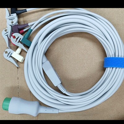 迈瑞CEG Cable EA6251A心电导联线12针5导一体式心电电缆