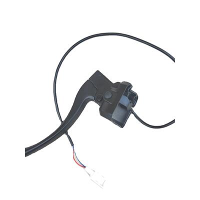 电动车左右组合开关后盖铝后视镜座手柄绿源绿佳A17RL WUXING