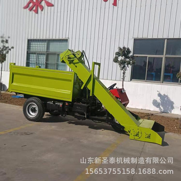 合肥干粪稀粪清粪车牧场自走清粪车柴油动力