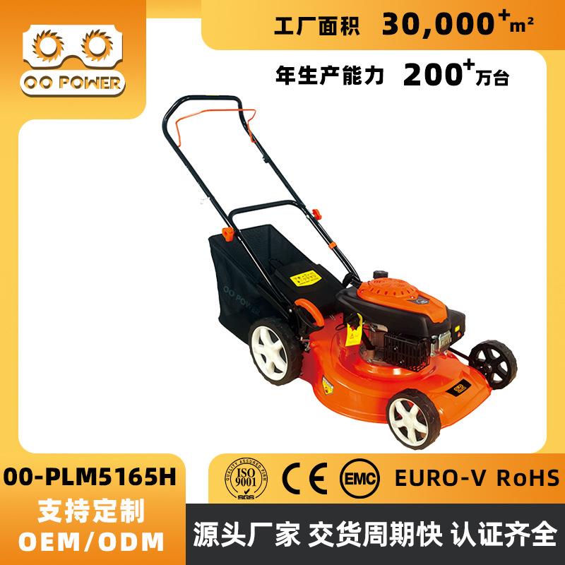 跨境汽油大功率割草机手推式除草机园林庭院四冲程草坪机修剪机