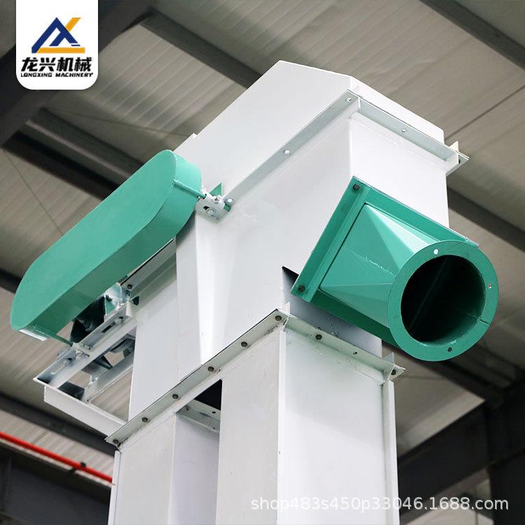 自动上料提升机粉状物料输送设备垂直上料运行稳定不扬尘