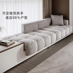 飘窗垫主卧定制榻榻米定制轻奢高级感防滑飘窗沙发 2024新款