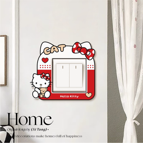 插座开关边框套遮丑装饰墙贴