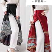 阔腿裤 马面裙内衬裤 防静电舞蹈裤 白色防走光安全裤 汉服襦裙打底裤