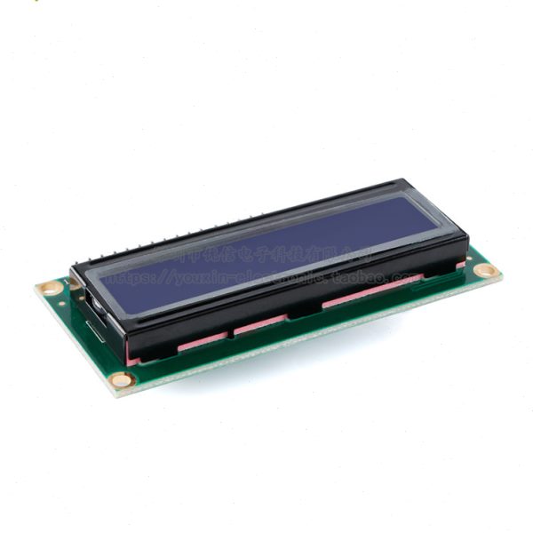 LCD1602/2004A液晶显示屏5V蓝/黄绿屏 焊排针PCF8574 IIC/I2C模块