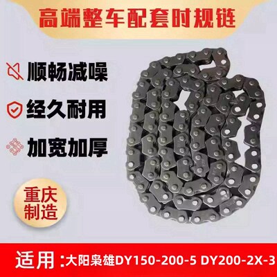 适用大阳枭雄DY150-200-5 DY200-2X-3正时链条时规链发动机小链条