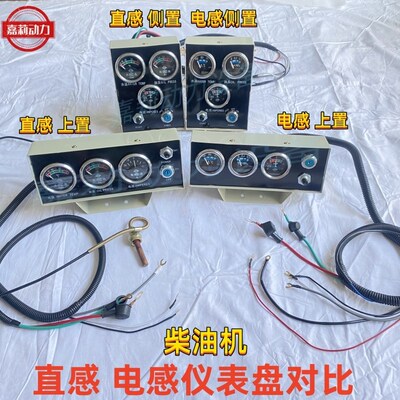 潍坊潍柴华丰R4105 6105 6110发电机组 仪表盘 柴油机配件4100