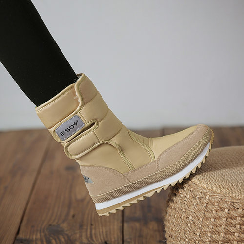 加厚雪地靴女防水保暖防滑男女款