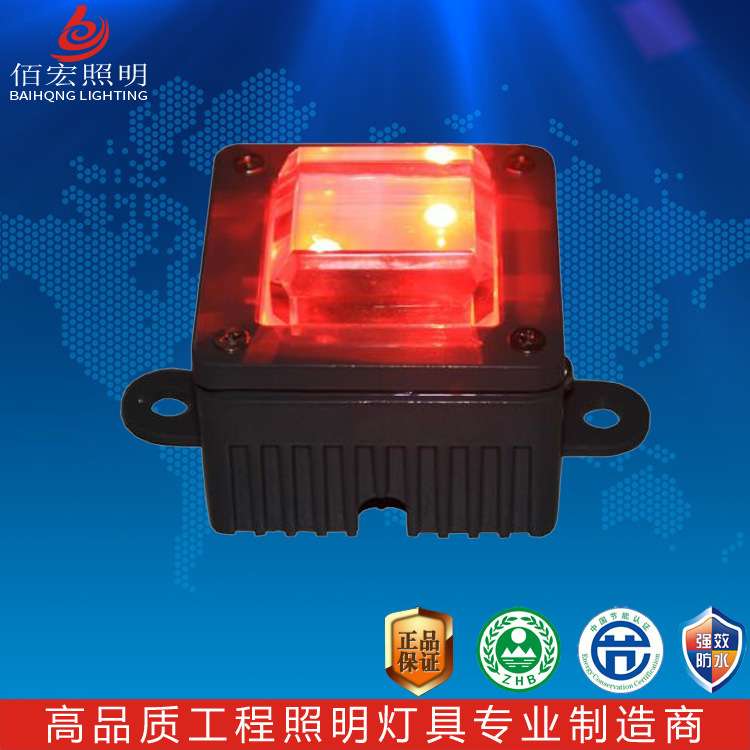 LED方形压铸点光源3W5W户外建筑装饰灯RGB单色DMX512七彩壁灯