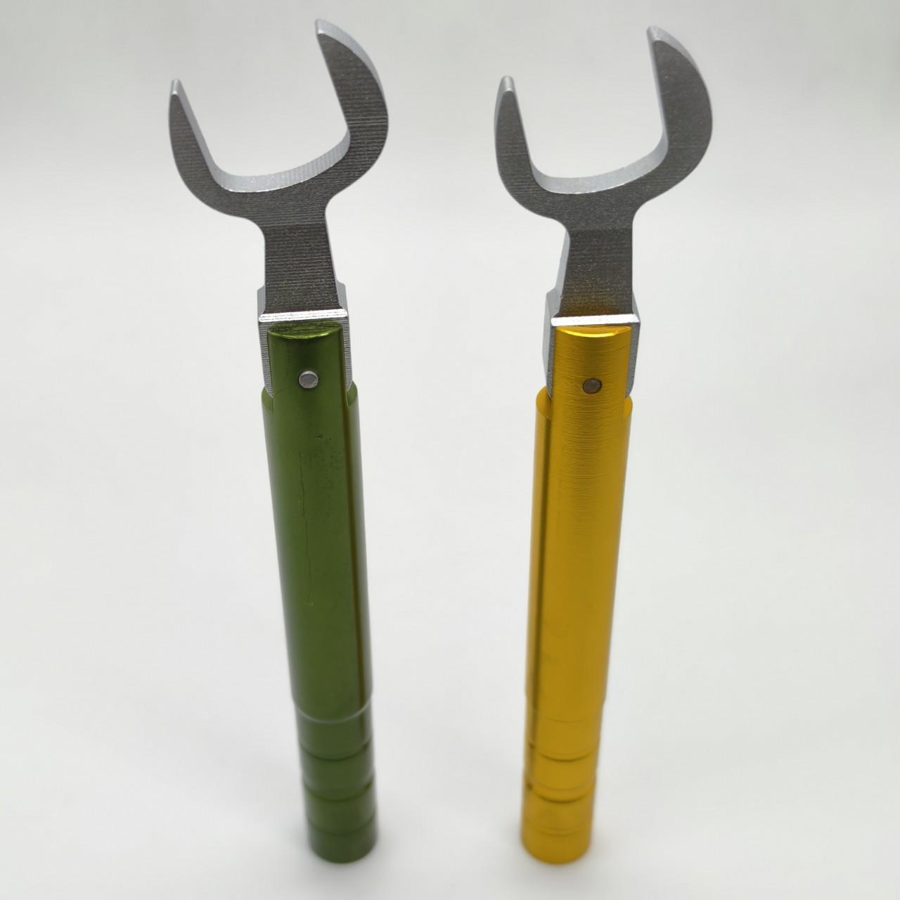 可90度折弯8mm20开口连接器SMA-8扭力扳手1N射频头力矩通用镀铬