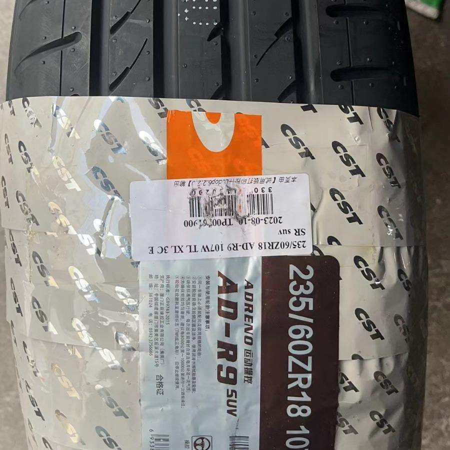 正新轮胎235/60ZR18 107W XL AD-R9 SUV