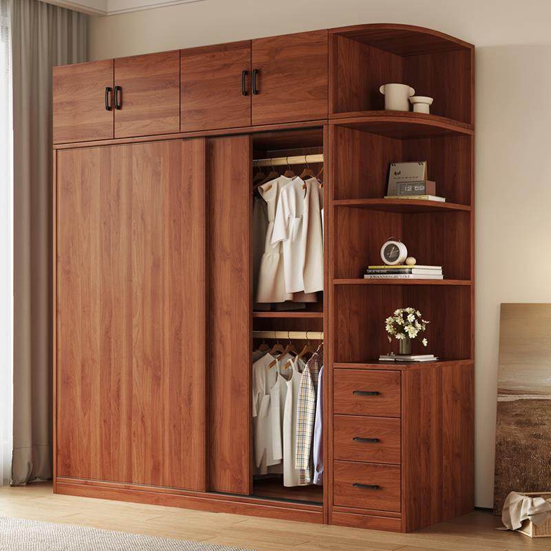 I1衣柜家用卧室简约现代推拉门经济型衣橱小户型儿童收纳出租房柜