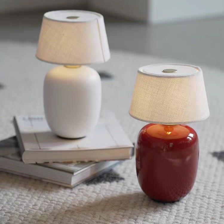 中古Menu torso充电台灯书房床头台灯卧室无线小夜灯丹麦复古台灯