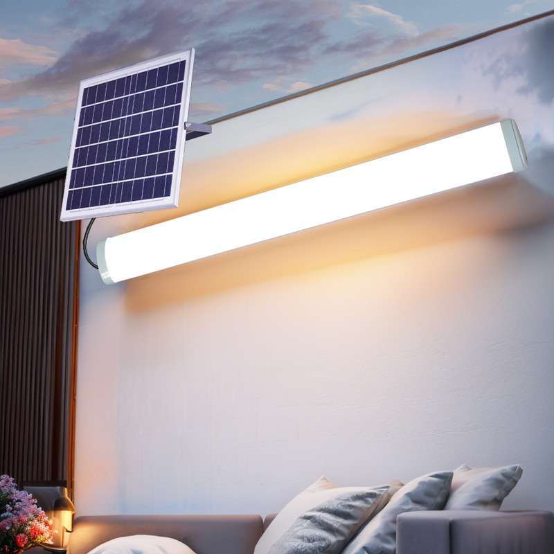 太阳能户外防水灯管长条LED室内家用壁灯感应过道阳台庭跨境