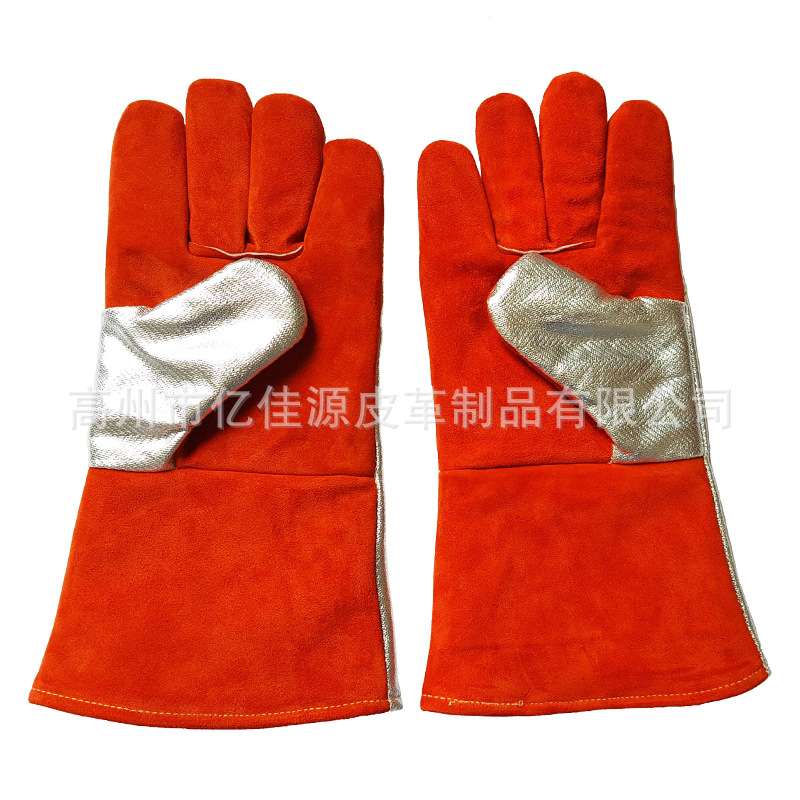 耐高温手套500度 工业防烫隔热手套铝业钢材冶炼隔热防火手套