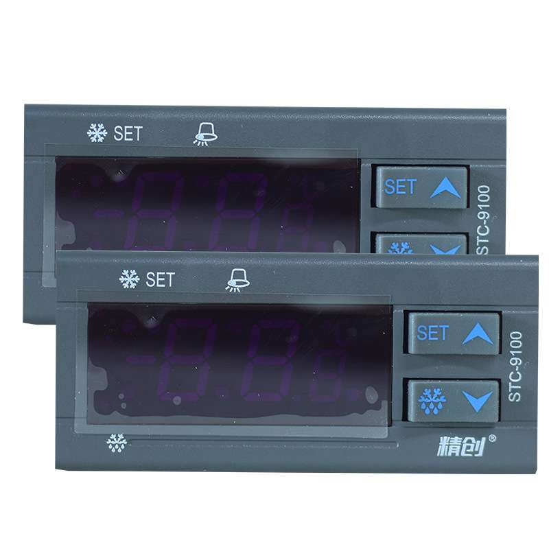精创温度控制器STC-9100 冷库冰箱冷柜电子温控器 数字温控器