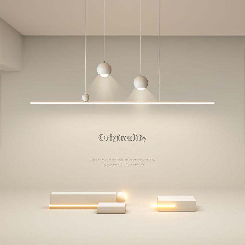 创意饭厅吊灯led简约现代客厅卧室灯新款北欧饭厅餐桌书房吧台灯