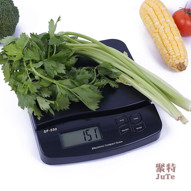 外贸工业小型电子台秤计量称oz/lb/tl平板桌计数秤1g/30kg厨房秤