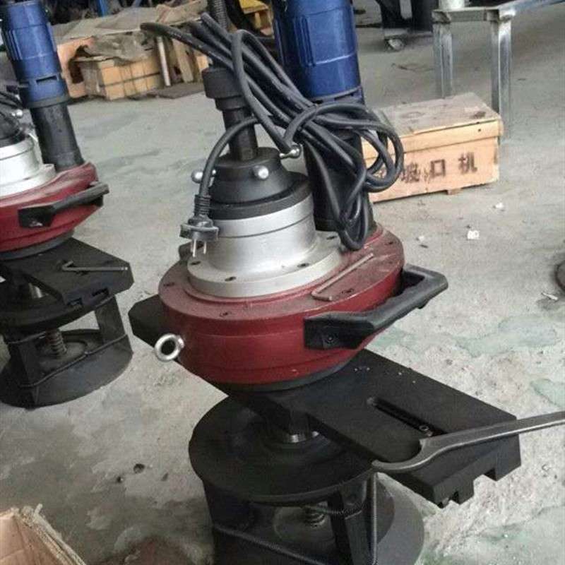 内涨式管道坡口机 手持式圆管倒角机 钢管镀锌管平口机